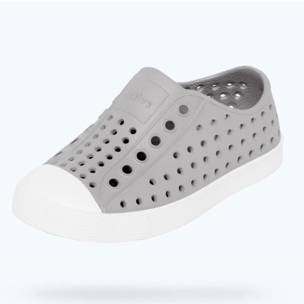 Native Kids Toddler Baby Jefferson Slip on Rubber Shoes Pigeon Grey sz Boys C6 6